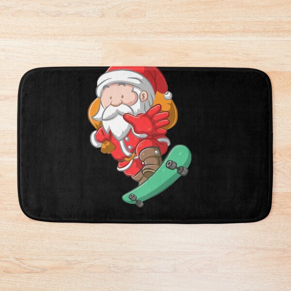 Item preview, Christmas Skateboarding Santa designed and sold by mouad naouiri.