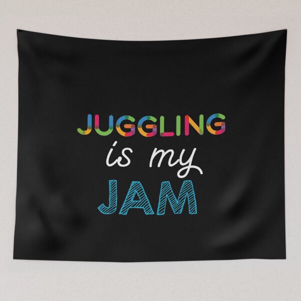 Item preview, Juggling is my Jam. Funny Juggling Design designed and sold by Custom365.