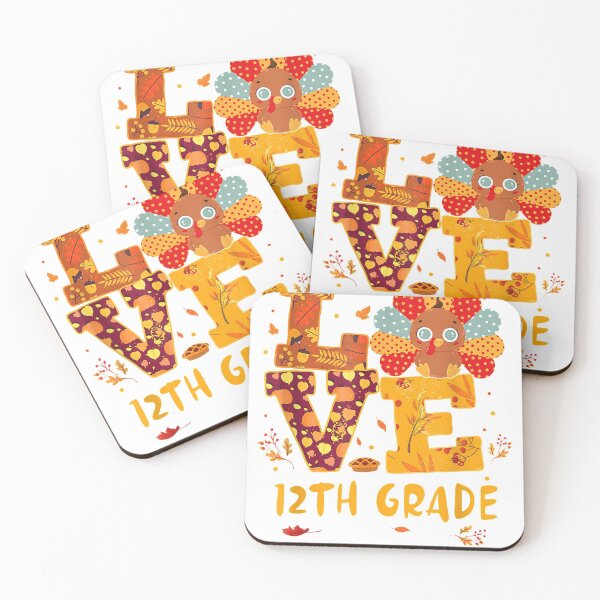 Item preview, Funny Thanksgiving Love 12Th Grade Teacher Turkey &Amp; Fall designed and sold by Eric-Costa-2733.