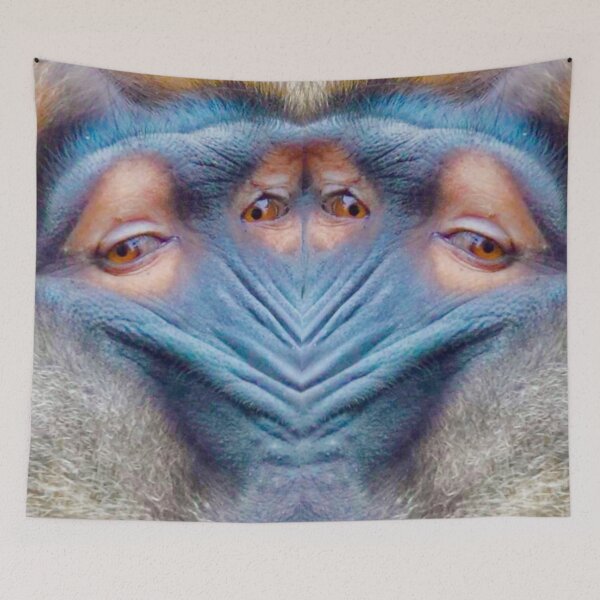 Item preview, Extra Terrestrial four eyed Martian alien digital art designed and sold by Julieford.