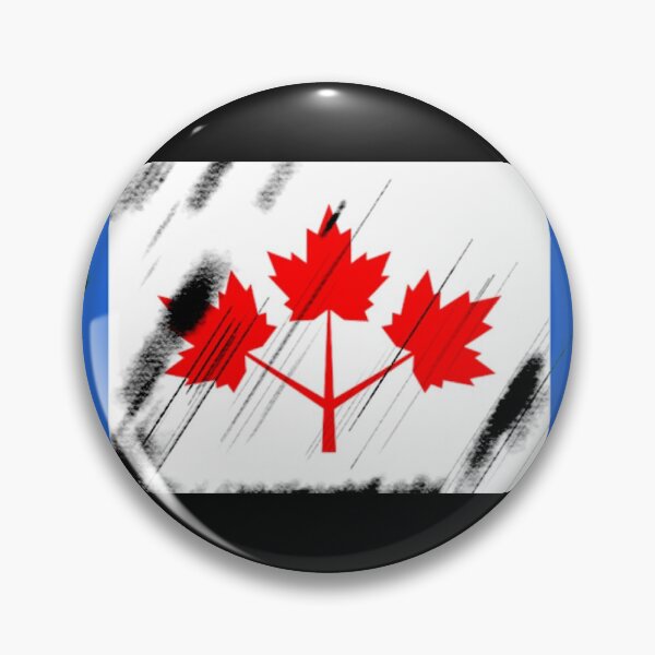 Item preview, Black Scratched Canadian Pearson pennant flag designed and sold by AidanMDesigns.