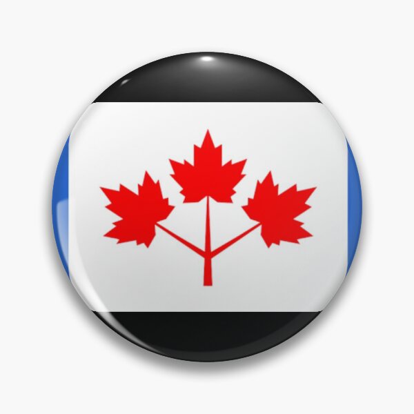 Item preview, Black Canadian Pearson pennant flag designed and sold by AidanMDesigns.