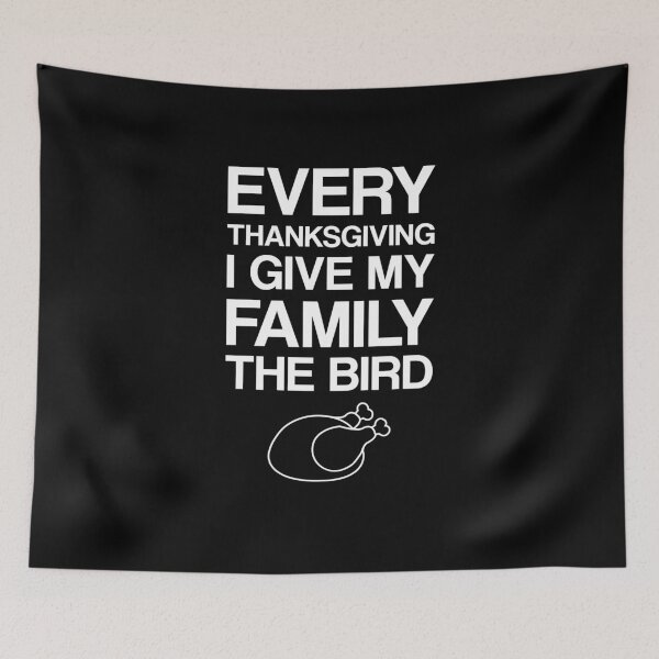 Item preview, Funny Every Thanksgiving I Give My Family The Bird Gift for Womens and Mens designed and sold by pedrored369.
