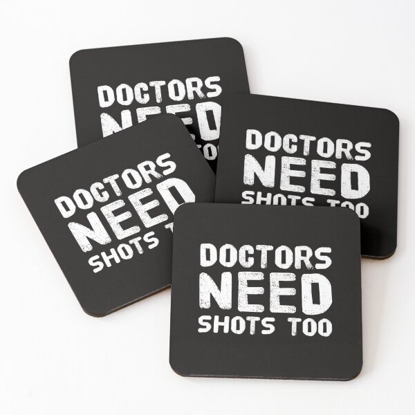 Item preview, Doctors need shots too designed and sold by CulturalMesh.