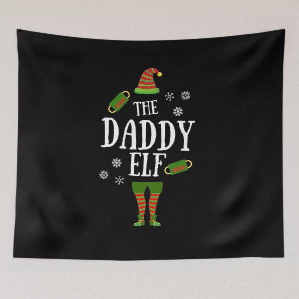 Item preview, The Daddy Elf Matching Pajamas designed and sold by Sutra-Lotus-Co.