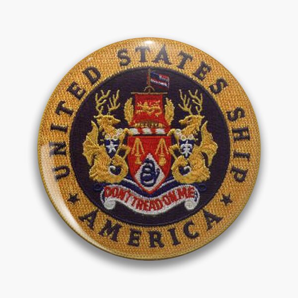 Item preview, USS America (CVA/CV-66) Crest designed and sold by Nikki SpaceStuffPlus.