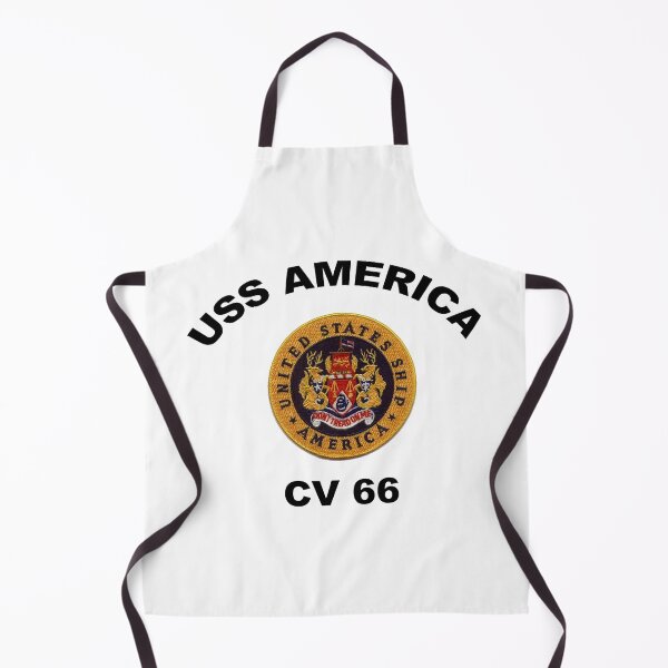 Item preview, USS America (CVA/CV-66) Crest designed and sold by Nikki SpaceStuffPlus.
