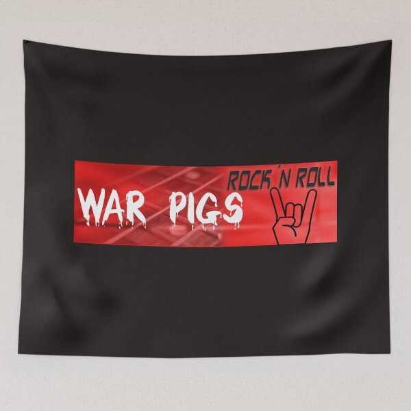 Item preview, War Pigs designed and sold by QuotesDogma.