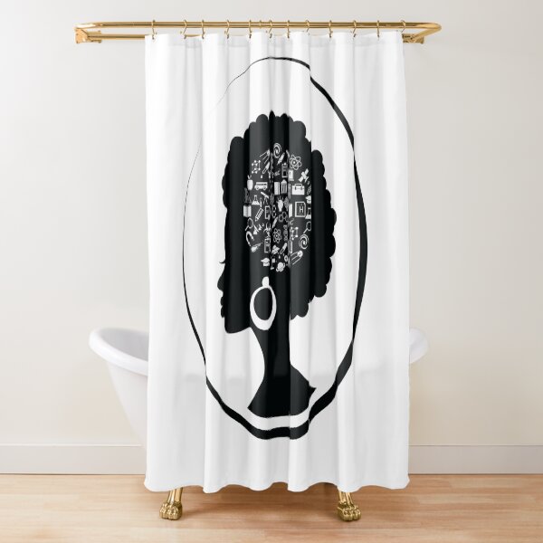 Black Girl Magic Shower Curtains Redbubble