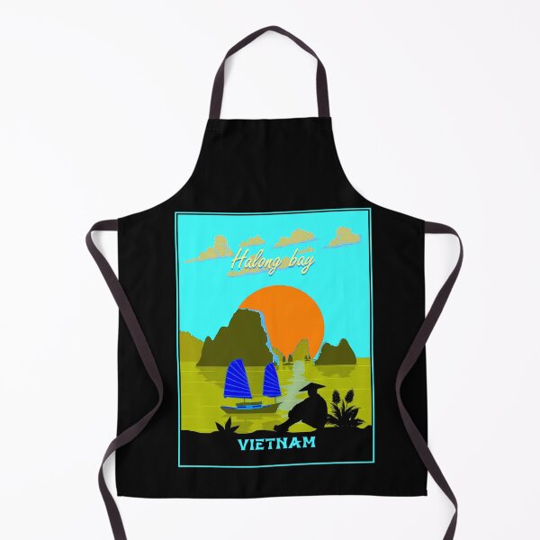 Item preview, VIETNAM : Halong Bay Travel and Tourism Advertising Print designed and sold by posterbobs.