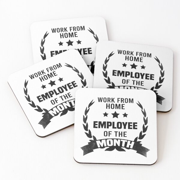 Item preview, Work from home Employee of the Month designed and sold by foramelie.