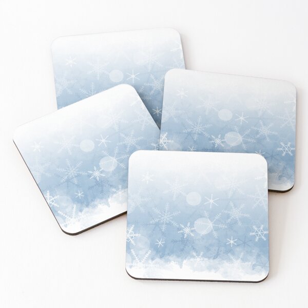 Item preview, Soft Winter Sky with Falling Snow designed and sold by Vienewi.