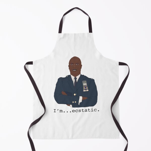 Item preview, “I’m... ecstatic” B99: Captain Holt designed and sold by Emily Chae.