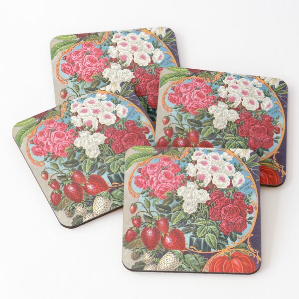 Item preview, Roses, Strawberry and Chinese Lantern  designed and sold by killies.