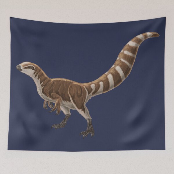 Item preview, Sinosauropteryx prima designed and sold by CoffeeBlack Illustration.