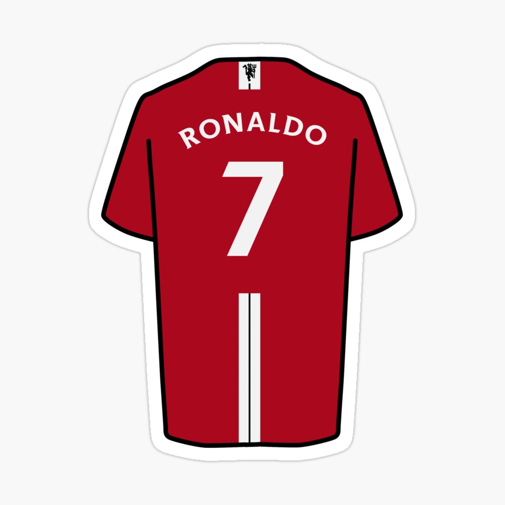 Poster 50x70 Cristiano Ronaldo Football Shirt 