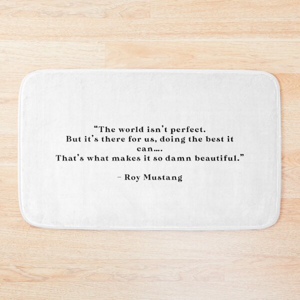 Item preview, Roy Mustang - Quote  designed and sold by Epicanimequotes.