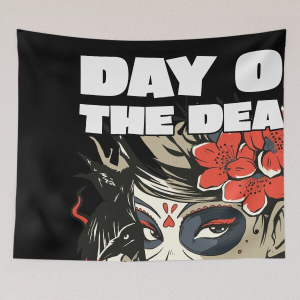 Item preview, Day of the Dead Anime Dia De Los Muertos Japanese Tattoo  designed and sold by 9ine9.