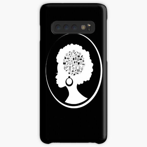 Science on the Afro (White) Samsung Galaxy Snap Case