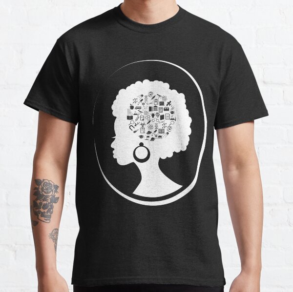 Science on the Afro (White) Classic T-Shirt