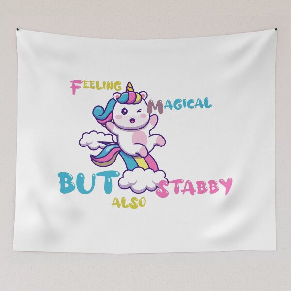 Item preview, Feeling Magical But Also Stabby designed and sold by quarantineshop.