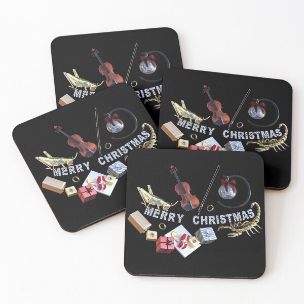 Item preview, Scorpion And Grasshopper - Christmas Design designed and sold by Timebird.