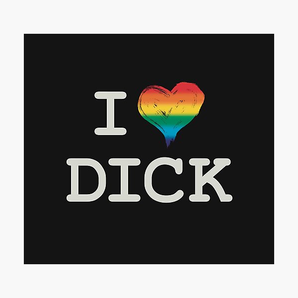 Item preview, I Love Dick designed and sold by ForeverAgain.