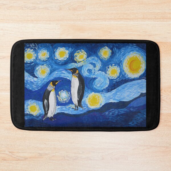 Item preview, Starry Night Penguins designed and sold by cathyartist.