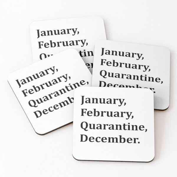 Item preview, January February Quarantine December designed and sold by Andrea Lina.