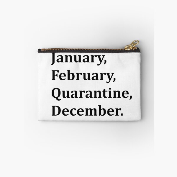 Item preview, January February Quarantine December designed and sold by Andrea Lina.