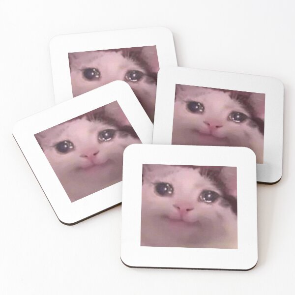 Item preview, crying cat designed and sold by cosmobabe.