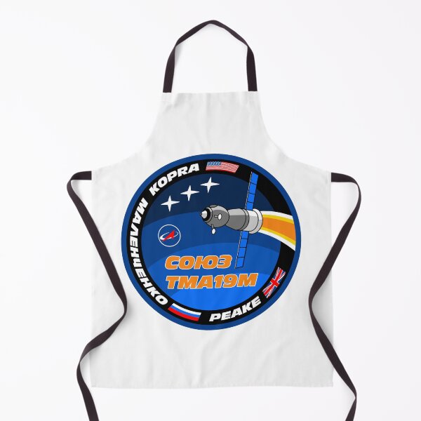 Item preview, Soyuz TMA-19M Patch with Kim Kopra and Tim Peake designed and sold by Nikki SpaceStuffPlus.