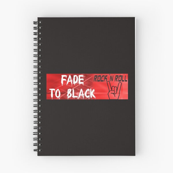 Item preview, Fade To Black designed and sold by QuotesDogma.