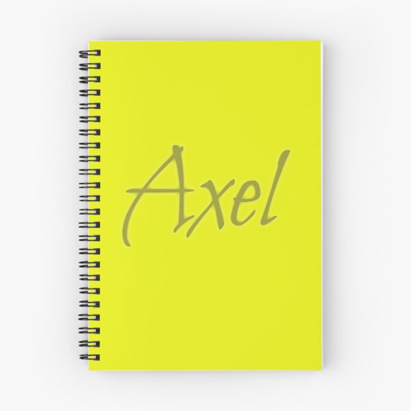 Item preview, Axel name designed and sold by LizBanegasArt.