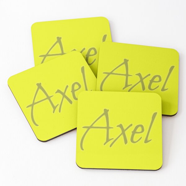 Item preview, Axel name designed and sold by LizBanegasArt.