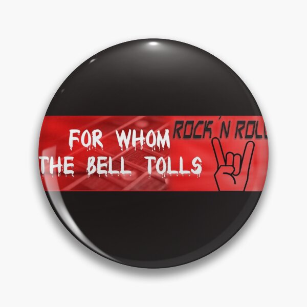 Item preview, For Whom the Bell Tolls designed and sold by QuotesDogma.