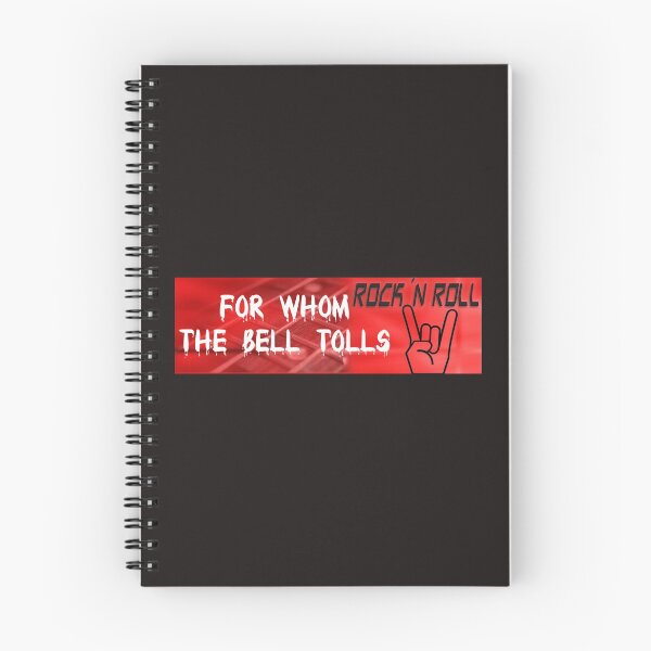 Item preview, For Whom the Bell Tolls designed and sold by QuotesDogma.