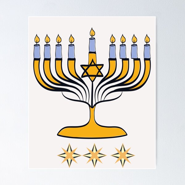 Item preview, Happy Hanukkah, Happy Hanukkah Face Mask, Happy Hanukkah Menorah, Jewish Gift, Happy Hanukkah Gift,  designed and sold by prteacool.