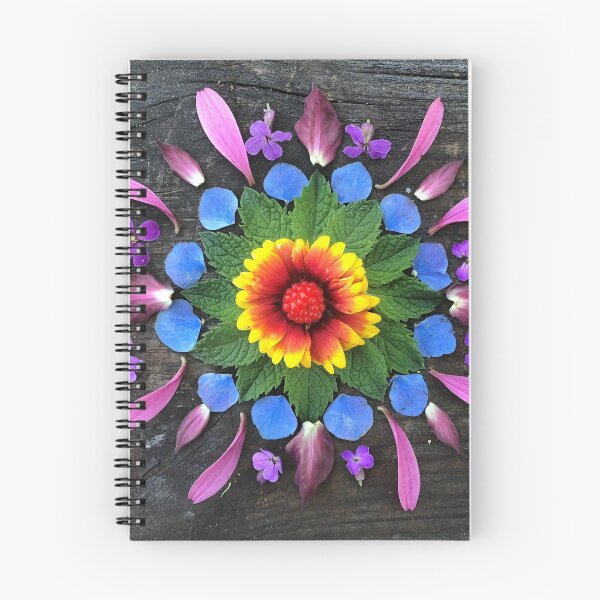 Item preview, Rainbow Flower Petal Mandala designed and sold by ChiaraDAmore.