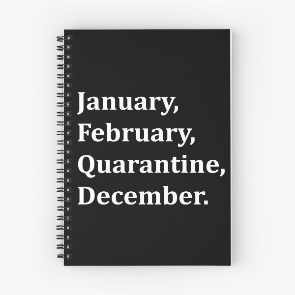 Item preview, January February Quarantine December designed and sold by Andrea Lina.
