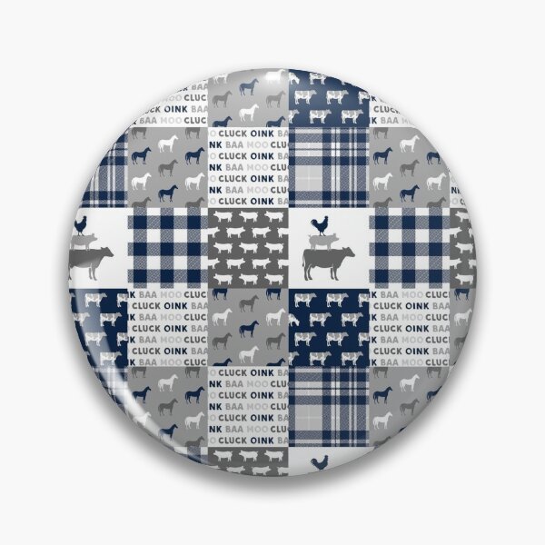 Aperçu de l'œuvre Patchwork de motifs Farm Life créée et vendue par LQTDesigns.