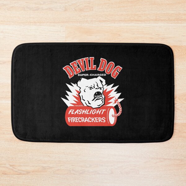 Item preview, VINTAGE DEVIL DOG FIREWORKS designed and sold by Madjack Tees Kiwi SuperStore.
