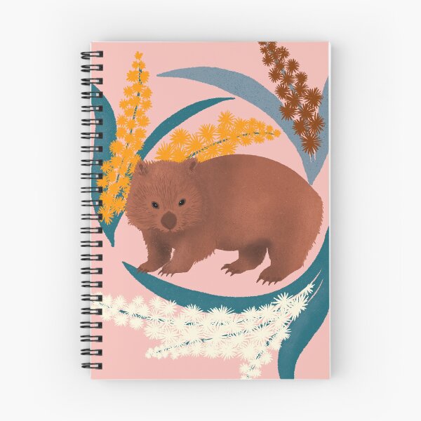 Item preview, Wombat and Mimosa (aka waddle and wattle) designed and sold by MeganSteer.