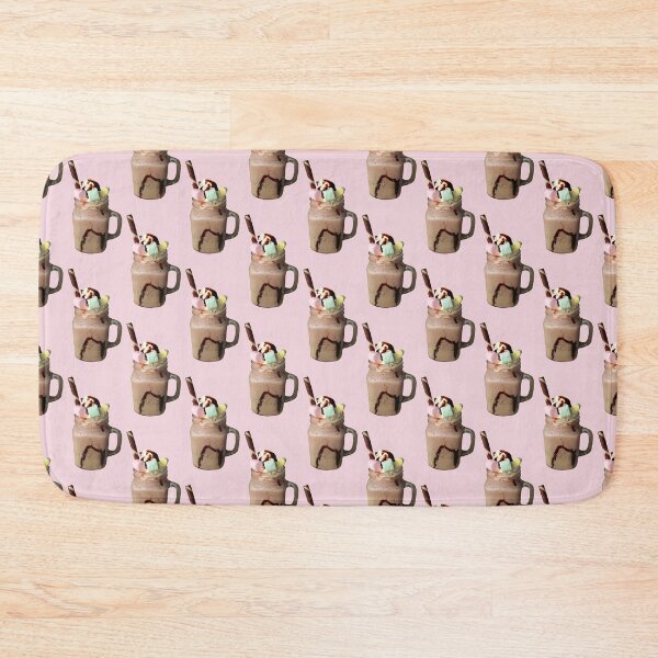 Item preview, Copy of Chocolate Smoothie on mason jar with PINK background  designed and sold by DS-by-AUDREY.