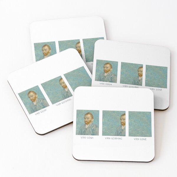 Item preview, van gogh van goghing van gone - urban cute design art designed and sold by cameronbaba.
