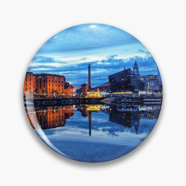 Item preview, Royal Albert Dock at night. designed and sold by Riacphotography.