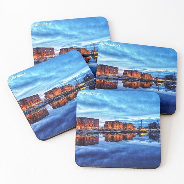 Item preview, Royal Albert Dock at night. designed and sold by Riacphotography.