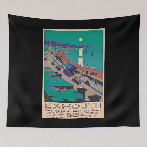 Item preview, viejo classic Exmouth poster designed and sold by CorasPosters.