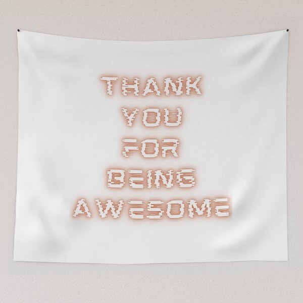 Item preview, Thank You For Being Awesome Thanksgiving Thankful designed and sold by RGVDesigns.