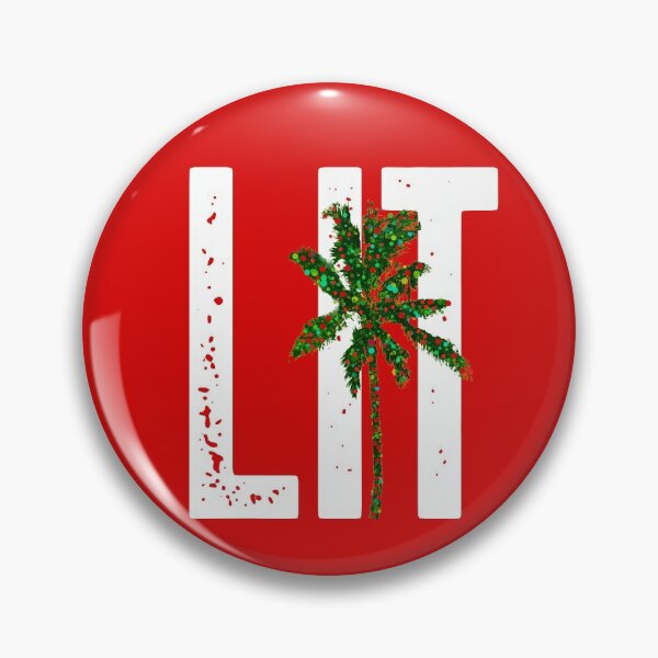 Item preview, Funny Christmas Lit Palm Tree designed and sold by beachchic.